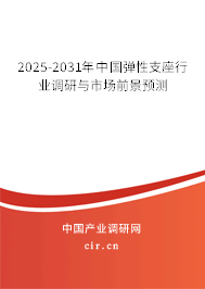 2025-2031年中國彈性支座行業調研與市場前景預測