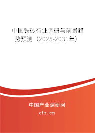 中國鐵砂行業調研與前景趨勢預測（2025-2031年）