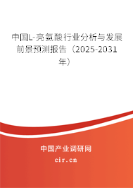 中國L-亮氨酸行業(yè)分析與發(fā)展前景預(yù)測(cè)報(bào)告（2025-2031年）