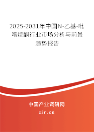2025-2031年中國N-乙基-吡咯烷酮行業市場分析與前景趨勢報告