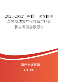 2024-2030年中國一次性使用二尖瓣球囊擴張導管市場現狀與發展前景報告