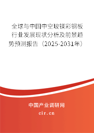 全球與中國中空玻鎂彩鋼板行業發展現狀分析及前景趨勢預測報告（2025-2031年）
