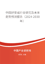 中國好安威行業研究及未來走勢預測報告（2023-2029年）