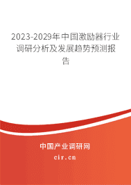 2023-2029年中國激勵器行業調研分析及發展趨勢預測報告