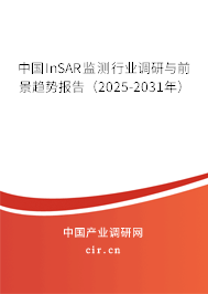 中國InSAR監測行業調研與前景趨勢報告（2025-2031年）