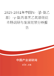 2025-2031年中國N-（β-氨乙基）-γ-氨丙基三乙氧基硅烷市場調研與發展前景分析報告