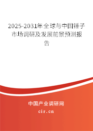 2025-2031年全球與中國錘子市場調研及發展前景預測報告