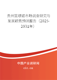 貴州籃球館市場調(diào)查研究與發(fā)展趨勢預測報告（2025-2031年）