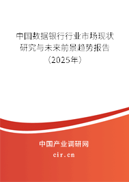 中國數據銀行行業市場現狀研究與未來前景趨勢報告（2025年）