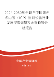 2024-2030年全球與中國無創(chuàng)顱內(nèi)壓（ICP）監(jiān)測設(shè)備行業(yè)發(fā)展深度調(diào)研及未來趨勢分析報告