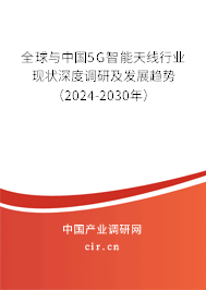 全球與中國5G智能天線行業現狀深度調研及發展趨勢（2024-2030年）