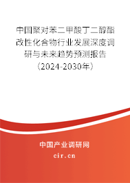 中國聚對苯二甲酸丁二醇酯改性化合物行業發展深度調研與未來趨勢預測報告（2024-2030年）