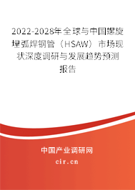2022-2028年全球與中國螺旋埋弧焊鋼管（HSAW）市場現狀深度調研與發展趨勢預測報告
