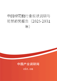 中國棉花糖行業現狀調研與前景趨勢報告（2024-2030年）