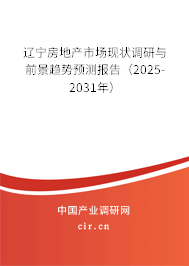 遼寧房地產市場現狀調研與前景趨勢預測報告（2025-2031年）