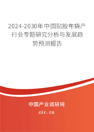 2023-2029年中國貼膠布袋產行業專題研究分析與發展趨勢預測報告