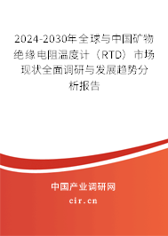 2024-2030年全球與中國礦物絕緣電阻溫度計（RTD）市場現狀全面調研與發展趨勢分析報告