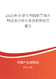 2025年全球與中國聚丁烯市場調(diào)查分析與發(fā)展趨勢研究報告