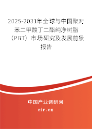 2025-2031年全球與中國聚對苯二甲酸丁二酯純凈樹脂（PBT）市場研究及發展前景報告