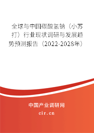 全球與中國碳酸氫鈉（小蘇打）行業現狀調研與發展趨勢預測報告（2022-2028年）