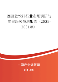 西藏軟飲料行業市場調研與前景趨勢預測報告（2025-2031年）
