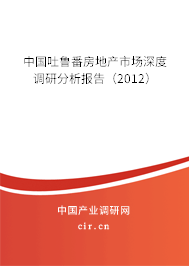 中國吐魯番房地產市場深度調研分析報告（2012）
