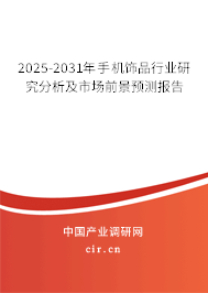 2023-2029年手機飾品行業研究分析及市場前景預測報告