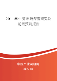 2011年牛蒡市場深度研究及前景預(yù)測報(bào)告