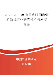 2025-2031年中國皮膚圖像分析系統行業研究分析與發展前景