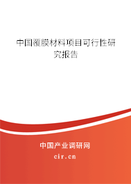 中國覆膜材料項目可行性研究報告