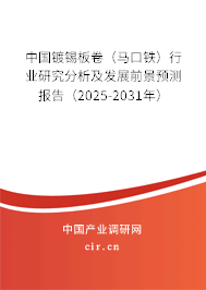 中國鍍錫板卷（馬口鐵）行業研究分析及發展前景預測報告（2025-2031年）
