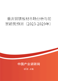 重慶鋼鐵板材市場(chǎng)分析與前景趨勢(shì)預(yù)測(cè)（2023-2029年）