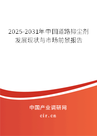 2025-2031年中國道路抑塵劑發展現狀與市場前景報告