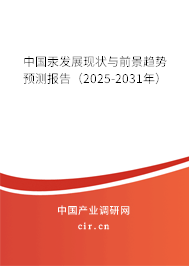 中國汞發(fā)展現(xiàn)狀與前景趨勢預(yù)測報告（2025-2031年）