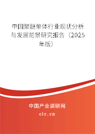 中國聚醚單體行業(yè)現(xiàn)狀分析與發(fā)展前景研究報(bào)告（2024年版）