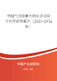 中國氣泡膜卷市場現狀調研與前景趨勢報告（2025-2031年）