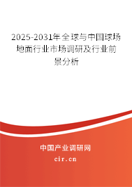 2025-2031年全球與中國球場地面行業市場調研及行業前景分析