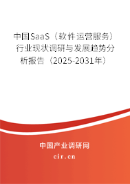 中國SaaS（軟件運營服務）行業現狀調研與發展趨勢分析報告（2025-2031年）