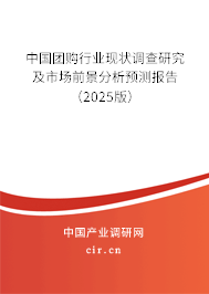 中國團購行業現狀調查研究及市場前景分析預測報告（2025版）