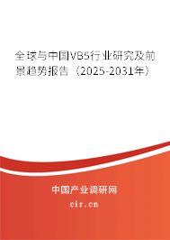 全球與中國VB5行業研究及前景趨勢報告（2025-2031年）