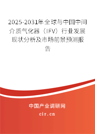 2025-2031年全球與中國中間介質氣化器（IFV）行業發展現狀分析及市場前景預測報告