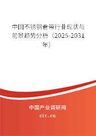 中國不銹鋼卷帶行業現狀與前景趨勢分析（2025-2031年）