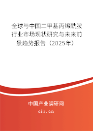 全球與中國二甲基丙烯酰胺行業市場現狀研究與未來前景趨勢報告（2025年）
