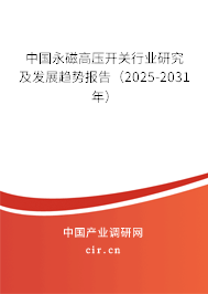 中國永磁高壓開關行業研究及發展趨勢報告（2025-2031年）