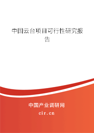 中國云臺項目可行性研究報告