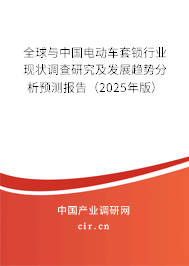 全球與中國電動車套鎖行業(yè)現(xiàn)狀調查研究及發(fā)展趨勢分析預測報告（2024年版）