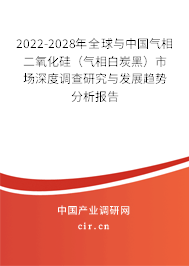2022-2028年全球與中國氣相二氧化硅（氣相白炭黑）市場深度調查研究與發展趨勢分析報告