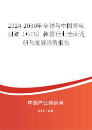 2024-2030年全球與中國胃電刺激（GES）裝置行業全面調研與發展趨勢報告