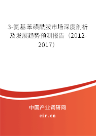 3-氨基苯磺酰胺市場深度剖析及發展趨勢預測報告（2012-2017）