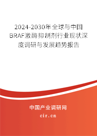2024-2030年全球與中國BRAF激酶抑制劑行業現狀深度調研與發展趨勢報告